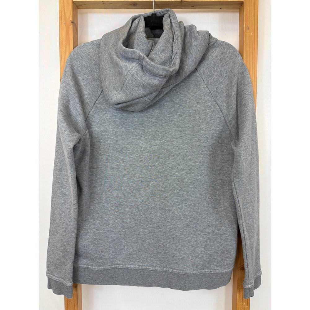 Nike Gray High-Neck Hooded Pullover Top Size M - Picture 6 of 10